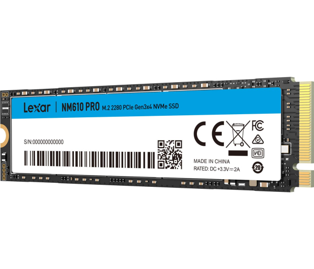 Lexar 2TB M.2 PCIe NVMe NM610 Pro - 1092217 - zdjęcie 3